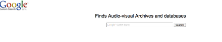 Google Audio-visual Archives & Databases Search Engine